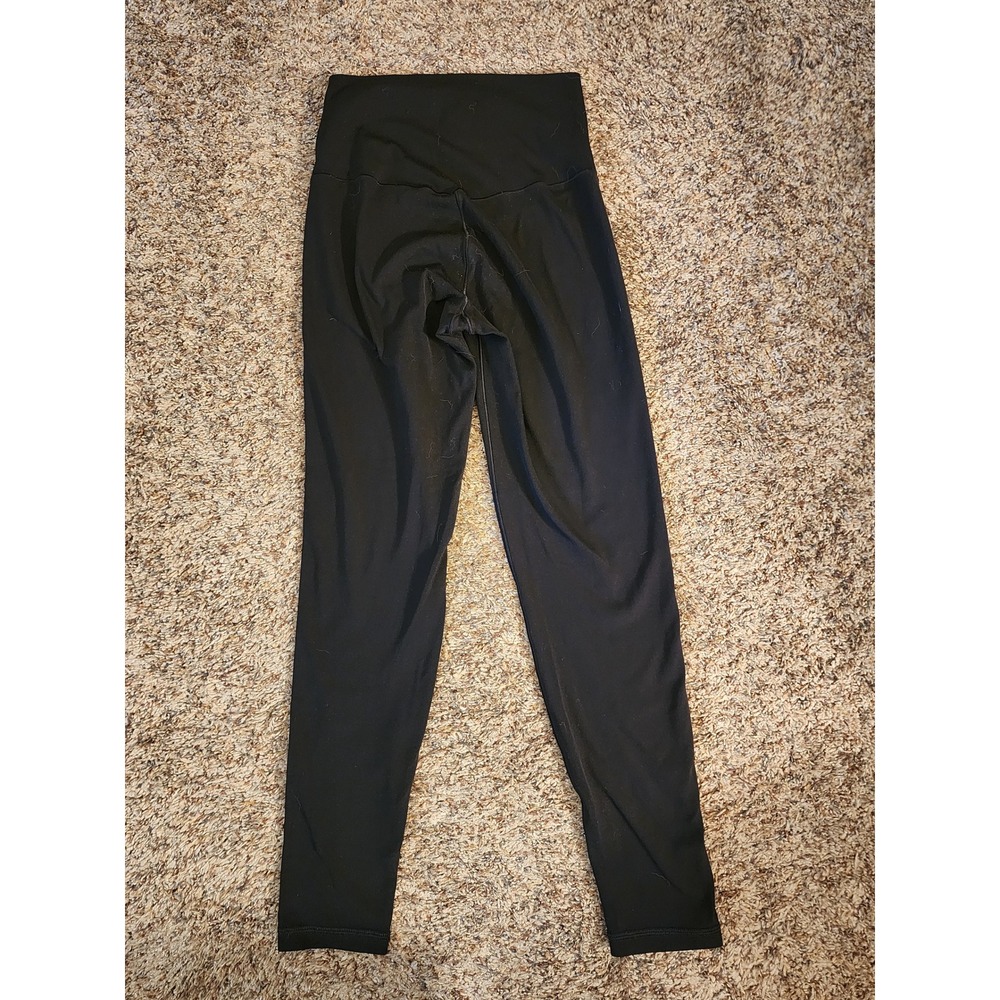 OFFLINE by Aerie Real Me 7/8 High Rise Leggings Black Small Petite S/P EUC - Picture 2 of 8
